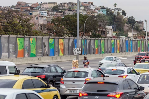 Tắc đường tại Rio de Janeiro. (Nguồn: Getty Images)