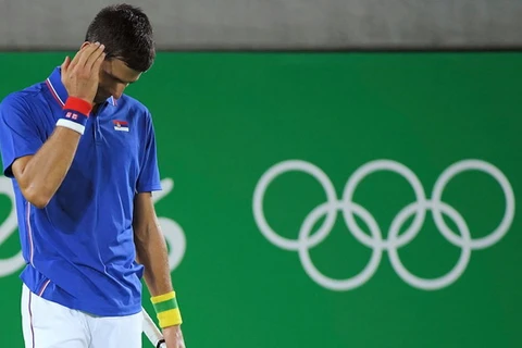 Tay vợt Djokovic. (Nguồn: Reuters)