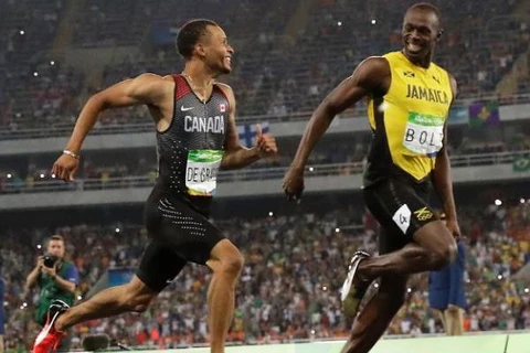 Tia chớp Usain Bolt. (Nguồn: telegraph.co.uk)