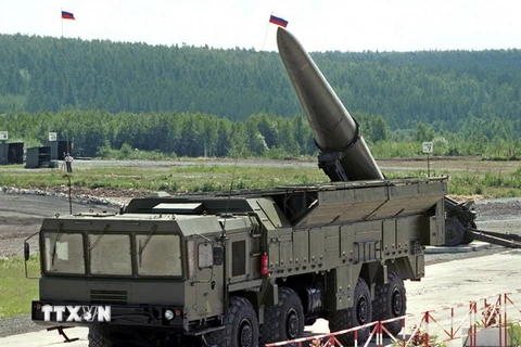 Hệ thống tên lửa Iskander-M. (Nguồn: AFP/TTXVN)