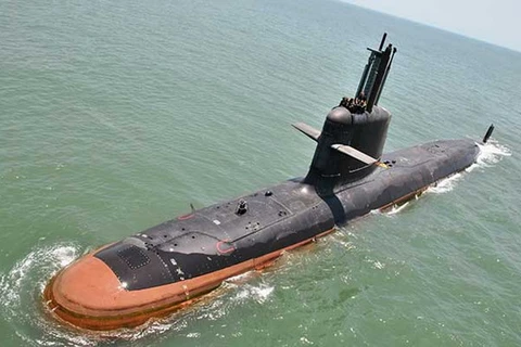 Tàu ngầm lớp Scorpene. (Nguồn: ndtv.com)