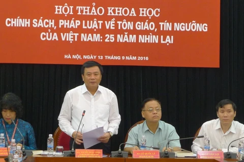 Chính sách về tôn giáo, tín ngưỡng của Việt Nam: 25 năm nhìn lại
