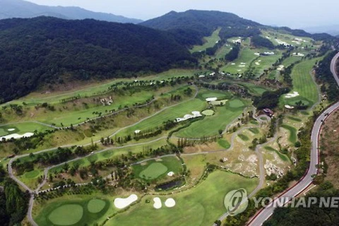 Sân golf được chọn để đặt THAAD. (Nguồn: Yonhap)