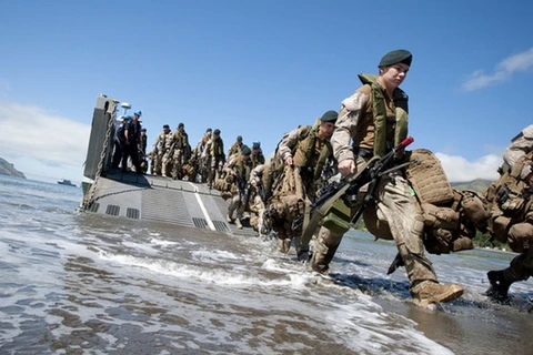 Binh lính New Zealand trong một cuộc tập trận. (Nguồn: radionz.co.nz)