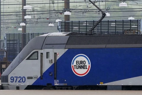 Một đoàn tàu Eurotunnel. (Nguồn: news.sky.com)