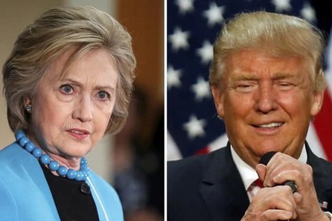 Hai ứng cử viên Hillary Clinton và Donald Trump. (Nguồn: Reuters)