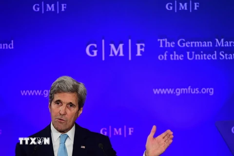 Ngoại trưởng Mỹ John Kerry. (Nguồn: AFP/TTXVN)