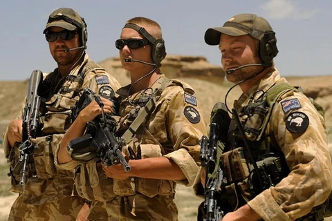 Binh lính New Zealand trong một cuộc tập trận. (Nguồn: pinterest.com)