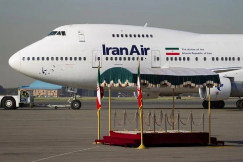 Chiếc Boeing 747SP của hàng hàng không IranAir. (Nguồn: Reuters)