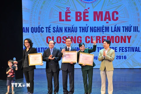 Sân khấu thử nghiệm Việt Nam giành tới 17 huy chương Vàng 
