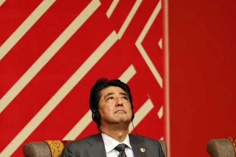 Thủ tướng Nhật Bản Shinzo Abe tại Hội nghị cấp cao APEC 24. (Nguồn: Reuters)