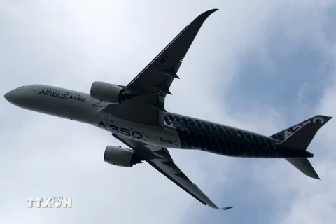 Máy bay Airbus A350. (Nguồn: AFP/TTXVN)