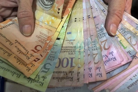 Các đồng tiền mệnh giá của Venezuela. (Nguồn: CNN)