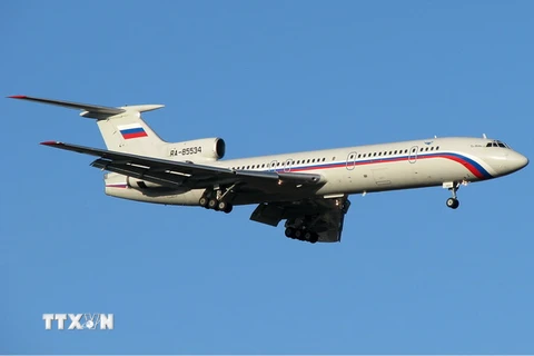 Một máy bay Tu-154 của Nga. (Nguồn: Sputnik/TTXVN)