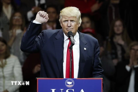 Tổng thống đắc cử Mỹ Donald Trump. (Nguồn: AP/TTXVN)