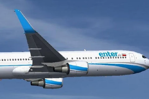 Một máy bay của hãng hàng không Enter Air. (Nguồn: news.com.au)