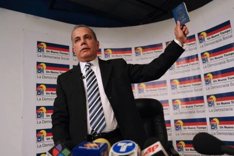 Cựu ứng cử viên Tổng thống Venezuela Manuel Rosales. (Nguồn: Getty Images)