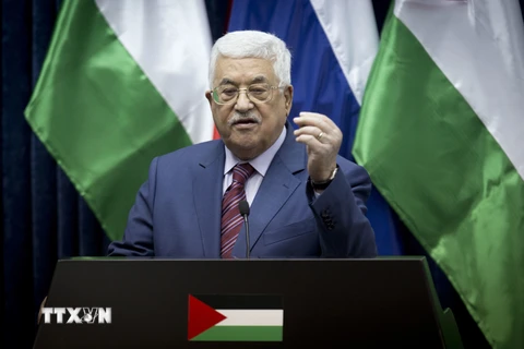 Tổng thống Palestine Mahmoud Abbas. (Nguồn: AP/TTXVN)