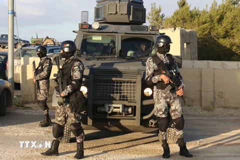 Lực lượng an ninh Jordan. (Nguồn: AFP/TTXVN)