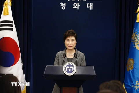 Bà Park Geun-Hye. (Nguồn: AFP/TTXVN)