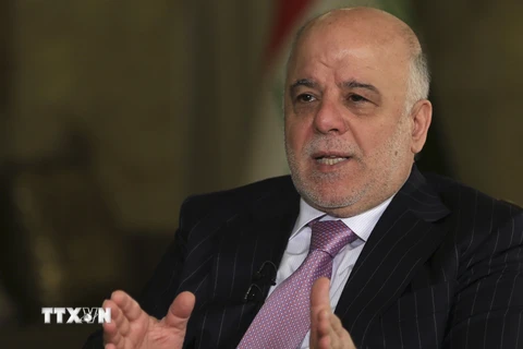 Thủ tướng Iraq Haider al-Abadi. (Nguồn: AP/TTXVN)