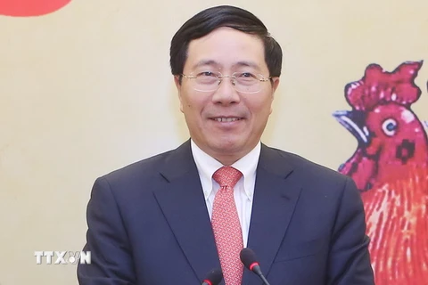 Phó Thủ tướng, Bộ trưởng Ngoại giao Phạm Bình Minh. (Ảnh: Phạm Kiên/TTXVN)