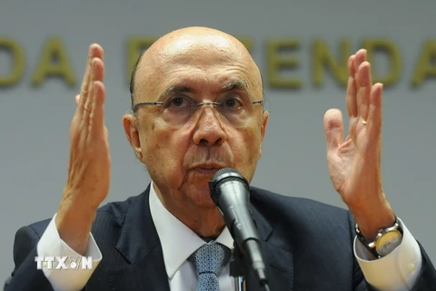 Bộ trưởng Tài chính Brazil Henrique Meirelles. (Nguồn: AFP/TTXVN)
