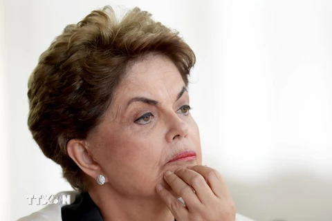 Cựu tổng thống Brazil Dilma Rousseff. (Nguồn: AFP/TTXVN)