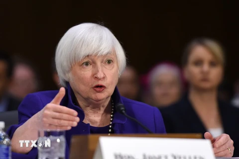 Chủ tịch Fed Janet Yellen. (Nguồn: THX/TTXVN)