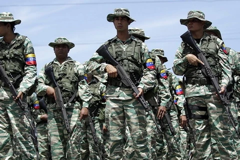 Binh lính Venezuela. (Nguồn: colombiareports.com)