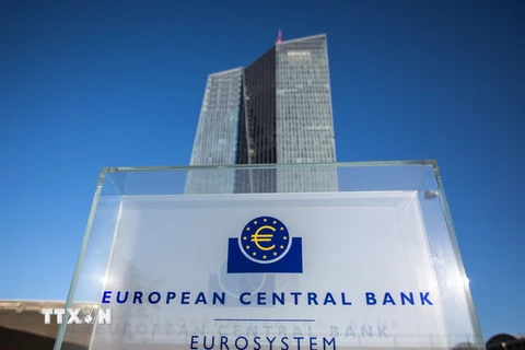 Trụ sở ECB tại Frankfurt (Đức). (Nguồn: EPA/TTXVN)