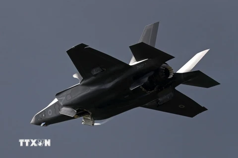 Máy bay tàng hình F-35B. (Nguồn: AFP/TTXVN)