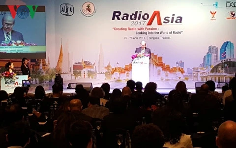 Việt Nam tham dự Hội nghị phát thanh châu Á 2017 tại Thái Lan