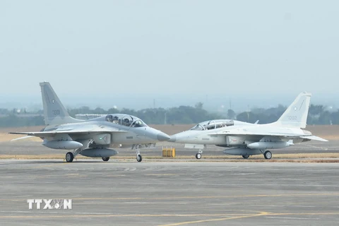 Máy bay chiến đấu đa năng FA-50 của Hàn Quốc. (Nguồn: AFP/TTXVN)