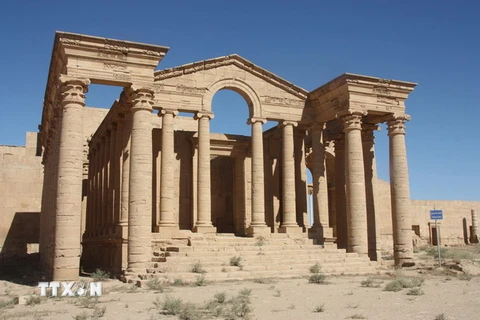 Thành phố cổ Hatra ở Iraq năm 2013. (Nguồn: THX/TTXVN) 
