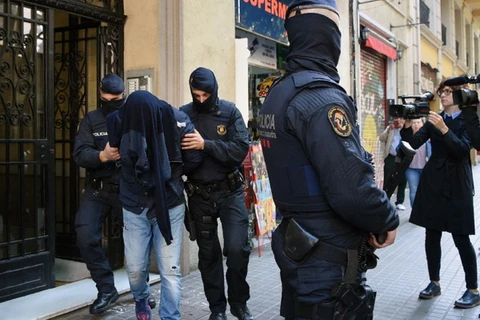 Phần tử thánh chiến bị bắt giữ tại Tây Ban Nha. (Nguồn: AFP) 