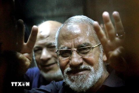 Thủ lĩnh tinh thần tối cao của Phong trào Anh em Hồi giáo (MB) Mohamed Badie. (Nguồn: AFP/TTXVN) 