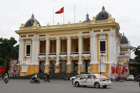 Nhà hát Lớn Hà Nội. (Ảnh: Lê Doãn Đức/Vietnam+)