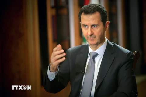 Tổng thống Syria Bashar al-Assad. (Nguồn: AFP/TTXVN)