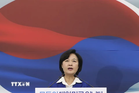 Lãnh đạo đảng Dân chủ Choo Mi-ae. (Nguồn: EPA/TTXVN)