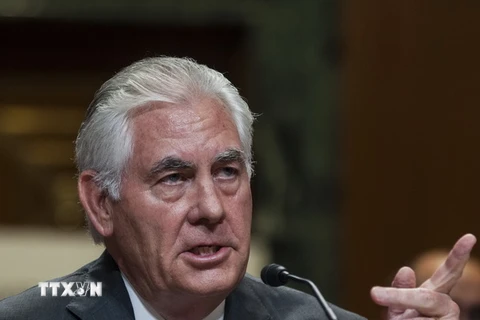 Ngoại trưởng Mỹ Rex Tillerson. (Nguồn: AFP/TTXVN)