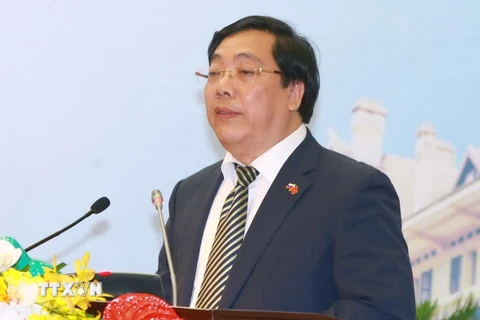 Đại sứ Việt Nam tại Liên bang Nga Nguyễn Thanh Sơn. (Ảnh: Doãn Tấn/TTXVN)