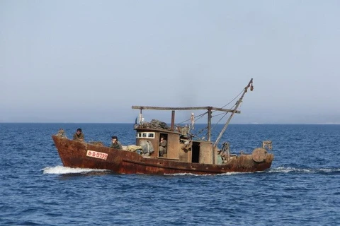 Một tàu cá Triều Tiên. (Nguồn: qsl.net)