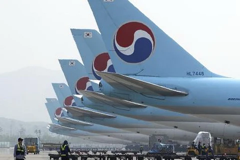 Máy bay của hãng Korean Airlines. (Nguồn: Getty images)