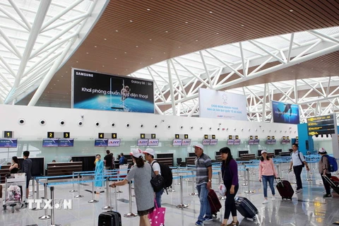 Nhà ga hành khách quốc tế - Cảng hàng không quốc tế Đà Nẵng. (Ảnh: Trần Lê Lâm/TTXVN)
