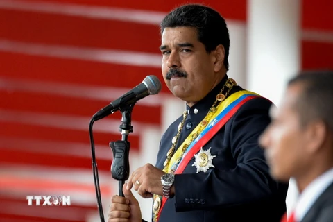 Tổng thống Venezuela Nicolas Maduro. (Nguồn: EPA/TTXVN)
