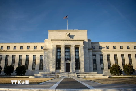 Trụ sở Ngân hàng Dự trữ liên bang Mỹ ở Washington, DC. (Nguồn: AFP/TTXVN)
