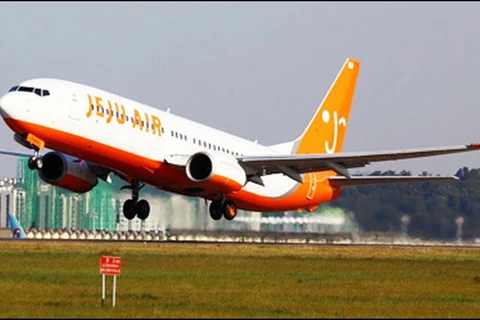 Máy bay của hãng Jeju Air. (Nguồn: koreatimes.co.kr)