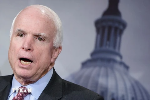Thượng nghị sỹ John McCain. (Nguồn: AFP/TTXVN)