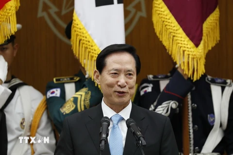 Bộ trưởng Quốc phòng Hàn Quốc Song Young-moo. (Nguồn: EPA/TTXVN)